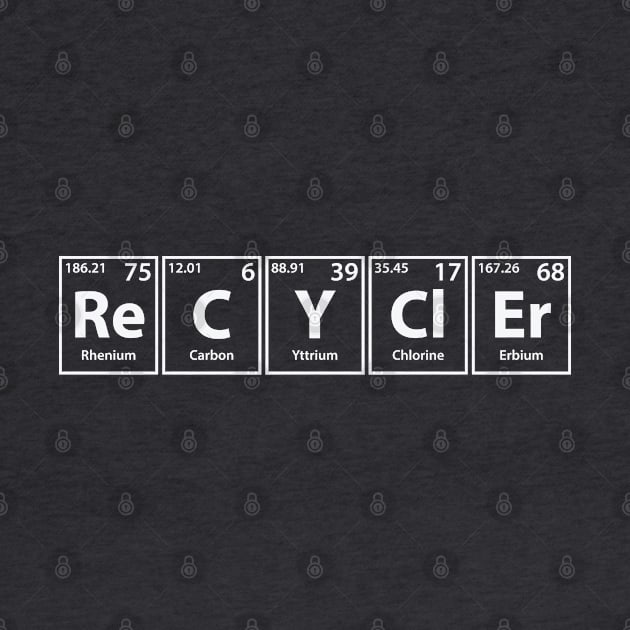 Recycler (Re-C-Y-Cl-Er) Periodic Elements Spelling by cerebrands